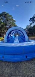 Slip20and20Slide 1708968943 35' Blue Marble Dual Lane Slip & Slide