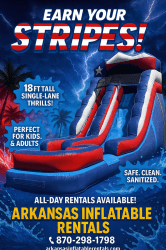 18' USA Water Slide